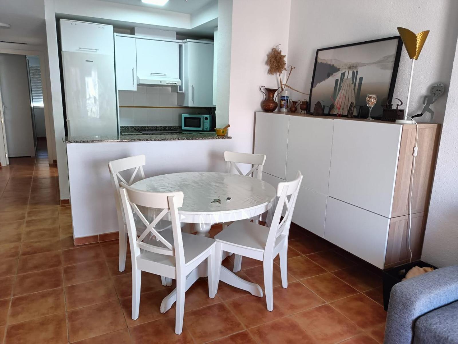 Precioso Apartamento Con Piscina Y Garage Palomares  Bagian luar foto