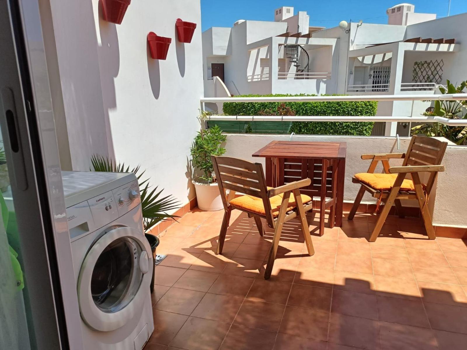 Precioso Apartamento Con Piscina Y Garage Palomares  Bagian luar foto
