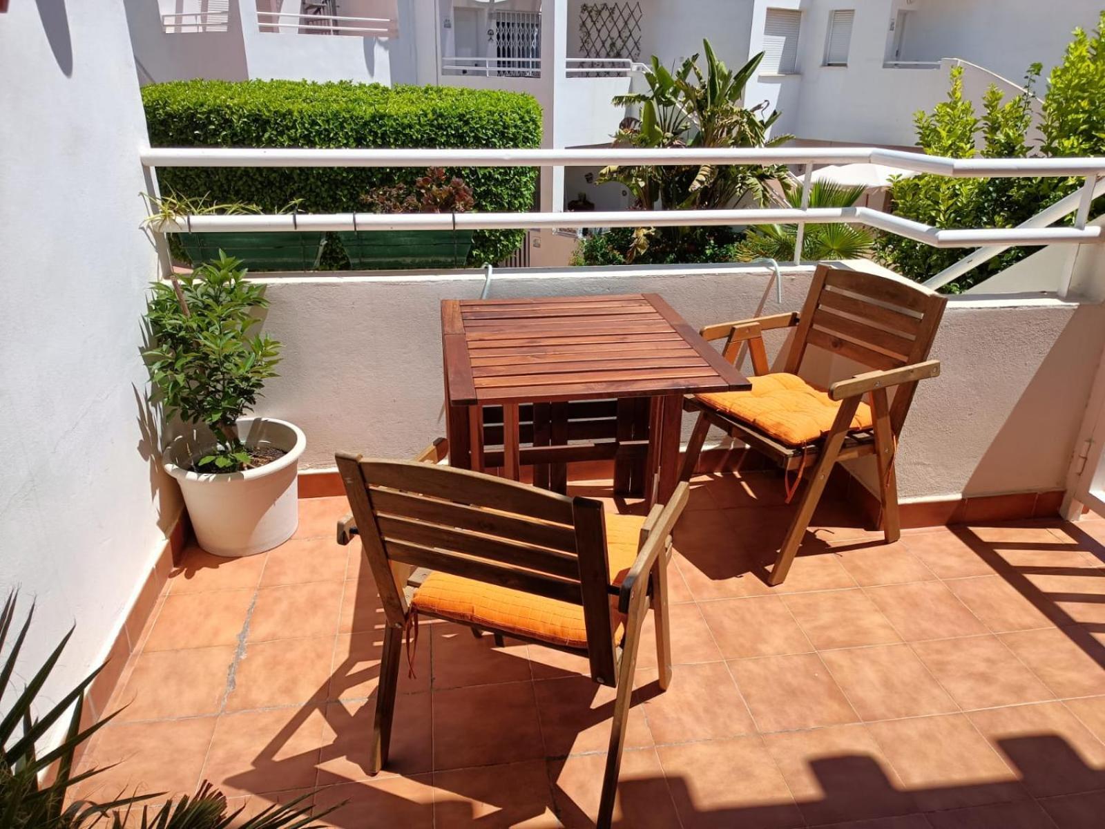 Precioso Apartamento Con Piscina Y Garage Palomares  Bagian luar foto