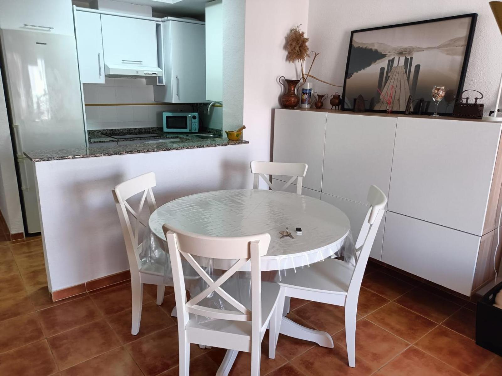 Precioso Apartamento Con Piscina Y Garage Palomares  Bagian luar foto