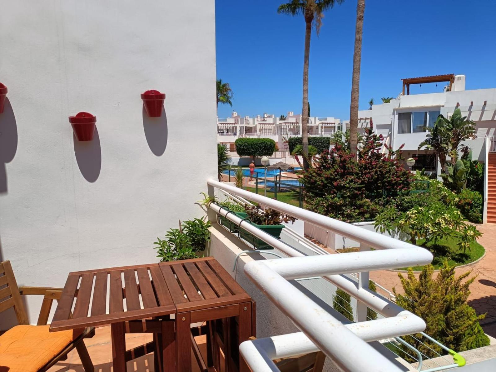Precioso Apartamento Con Piscina Y Garage Palomares  Bagian luar foto
