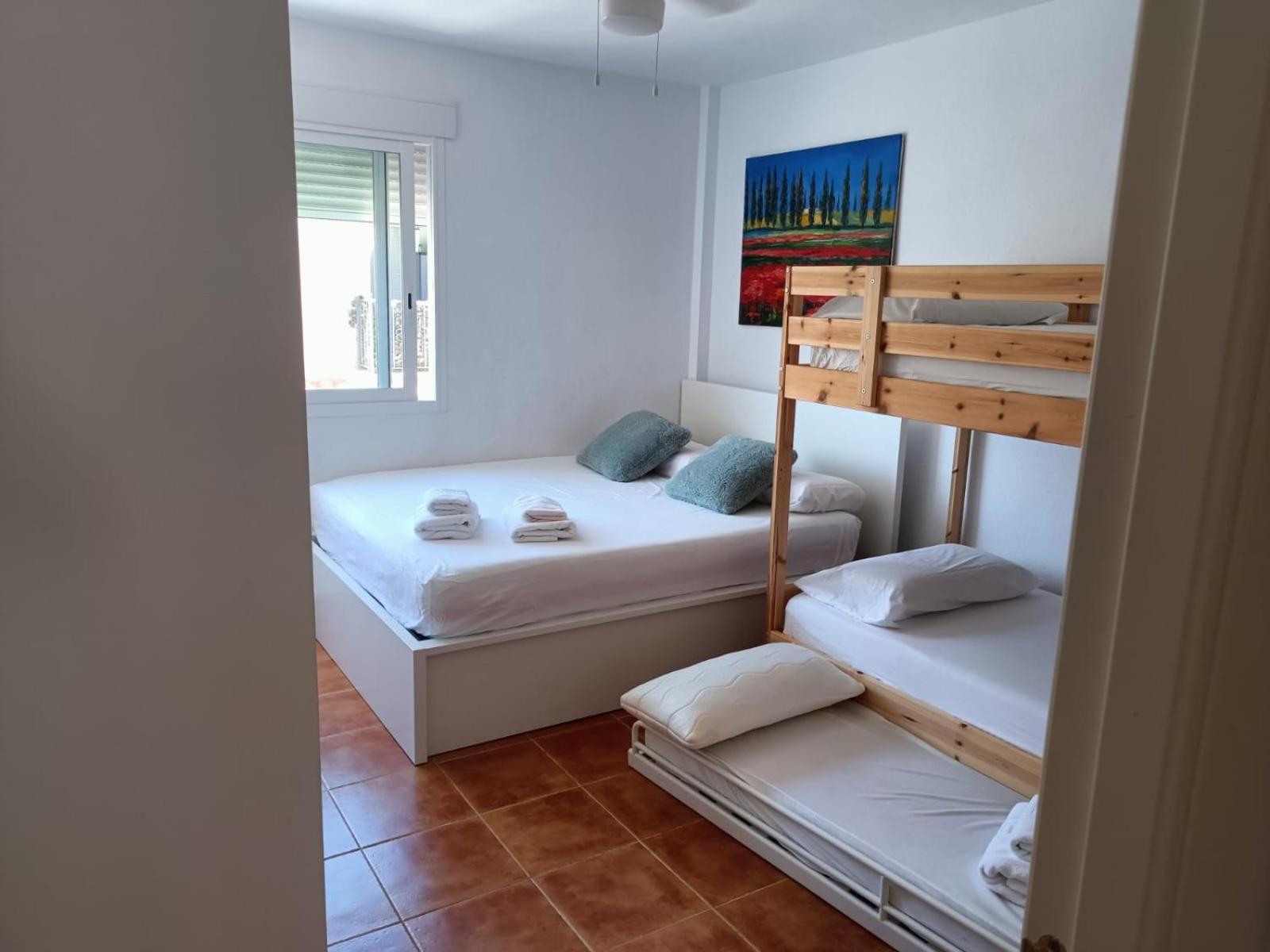 Precioso Apartamento Con Piscina Y Garage Palomares  Bagian luar foto